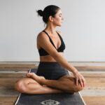 Woman doing yoga