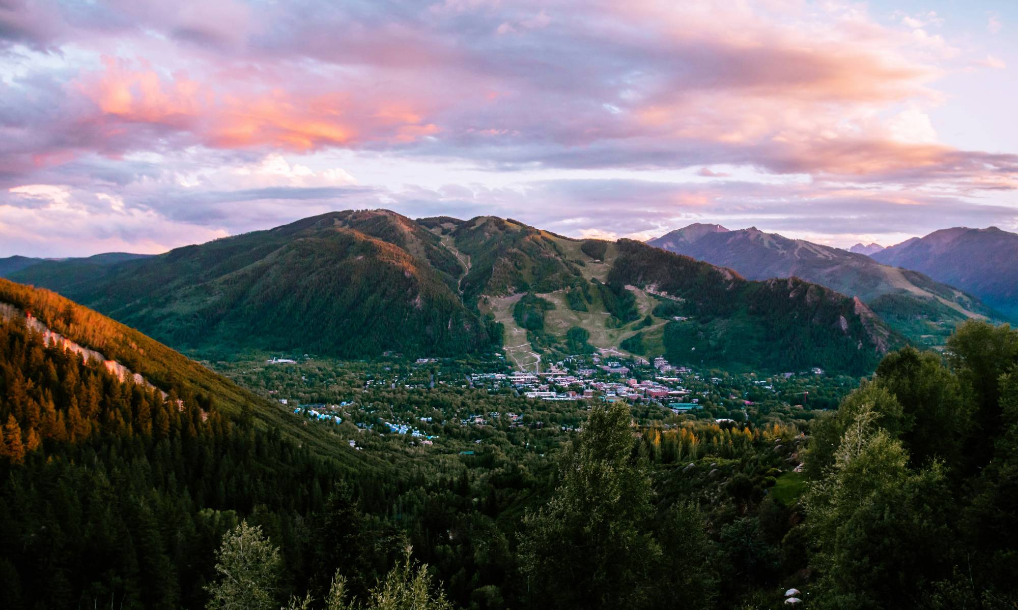 Aspen Summer Sunset